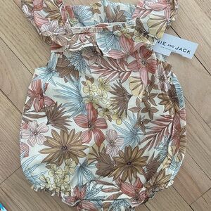janie and jack baby girls romper dress